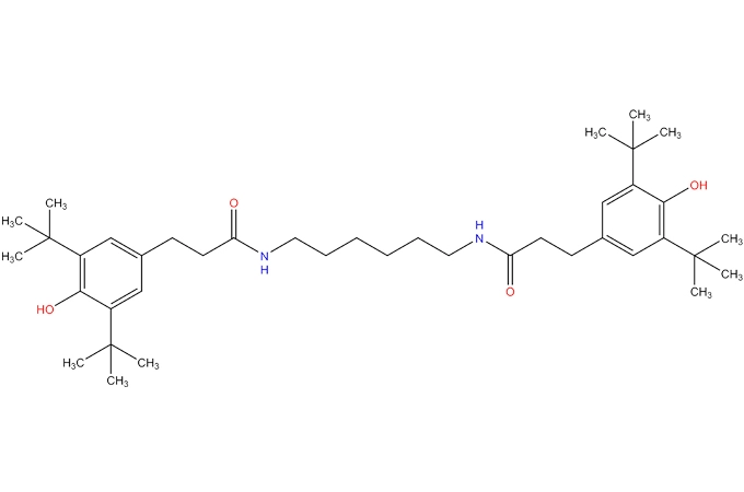N,N’-Hexane-1,-6-dihylbis(3-(3,5-di-tert-butyl-4-hydroxyphenylpropionamide))