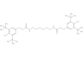 N,N’-Hexane-1,-6-dihylbis(3-(3,5-di-tert-butyl-4-hydroxyphenylpropionamide))