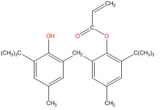 2,2 methylenebis 4 methyl 6 tert butylphenol acrylate
