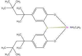 [2,2'-Thiobis(4-t-octylphenolato)]-n-butylamine nickel