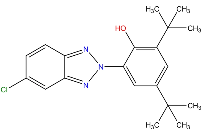 2-(2’-Hydroxy-3’,5’-di-t-butylphenyl)-5-chlorobenzotriazole