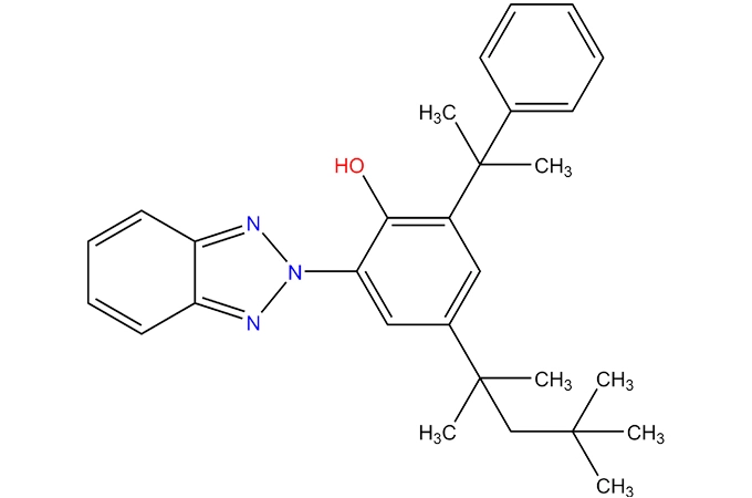 2-(2H-benzotriazol-2-yl)-6-(1-methyl-1-phenylethyl)-4-(1,1,3,3-tetramethylbutyl)phenol