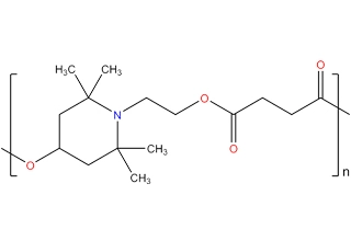 Dimethyl succinate polymer with 4-hydroxy-2,2,6,6-tetramethyl-1-piperidine ethanol