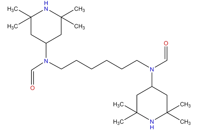 N,N’-bisformyl-N,N’-bis-(2,2,6,6-tetramethyl-4-piperidinyl)-hexamethylendiamine