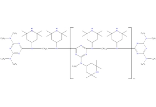 1,6-Hexanediamine, N,N’-bis(2,2,6,6-tetramethyl-4-piperidinyl)-polymer with 2,4,6-trichloro-1,3,5-triazine, reaction products with N-butyl-1-butanamine and N-butyl-2,2,6,6-tetramethyl-4-piperidinamine
