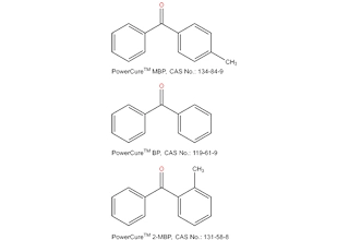 4-Methylbenzophenone and  benzophenone and 2-Methylbenzophenone