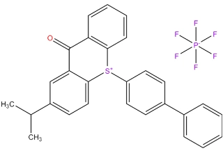 10-[1,1'-Bipheny]1-4-yl-2-(1-methylethyl)-9-oxo-9H-thioxanthenium hexafluorophosphate