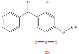 2-Hydroxy-4-methoxy-benzophenone-5-sulphonic acid