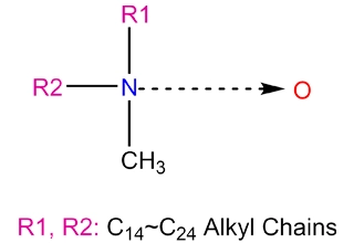 Amines, bis(hydrogenated rape oilalkyl)methyl, N-oxides