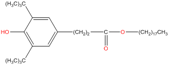 octadecyl 3 3,5 di tert butyl 4 hydroxyphenyl propionate