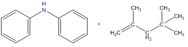 benzenamine, n phenyl , reaction products with 2,4,4 trimethylpentene