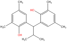 2,2'  2 methylpropylidene bis 4,6 xylenol