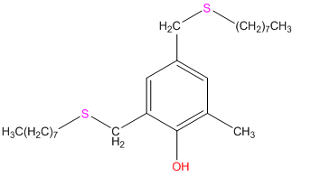 4,6 bis octylthiomethyl o cresol