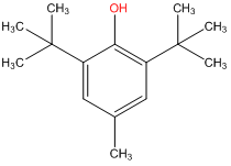 2,6 di tert butyl 4 methylphenol