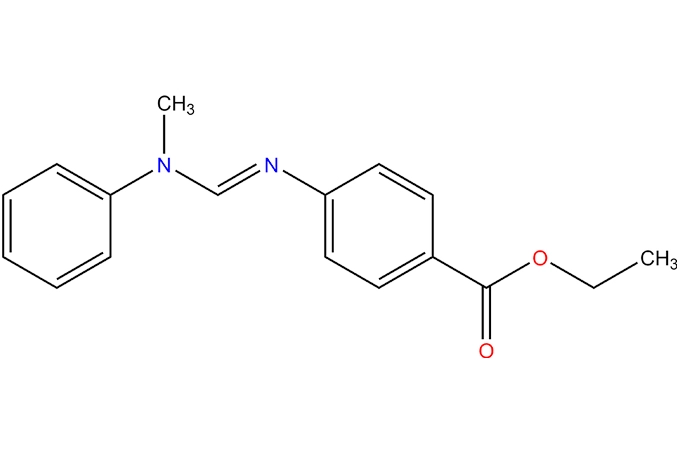 N-(Ethoxycarbonylphenyl)-N'-methyl-N'-phenyl formamidine