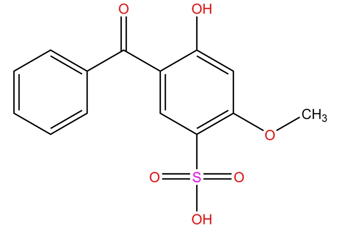 2-Hydroxy-4-methoxy-benzophenone-5-sulphonic acid