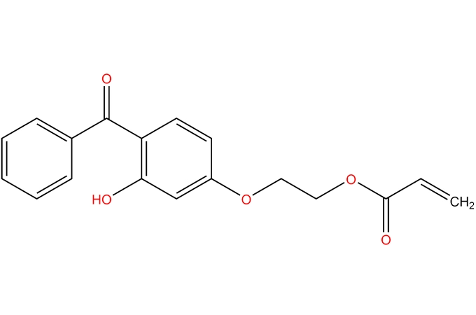 2-(4-Benzoyl-3-hydroxyphenoxy)ethyl acrylate; 2-Hydroxy-4-(acrylyloxyethoxy) benzophenone