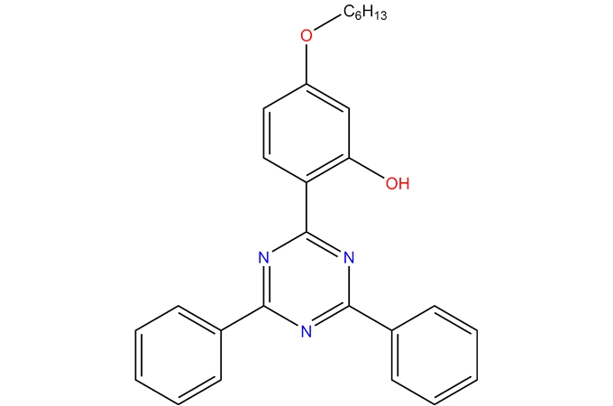 2-(4,6-Diphenyl-1,3,5-triazin-2-yl)-5-[(hexyl)oxy]-phenol