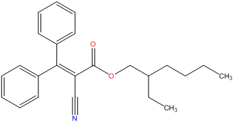 2 ethylhexyl 2 cyano 3,3 diphenylacrylate