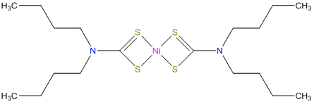 nickel ii dibutyldithiocarbamate