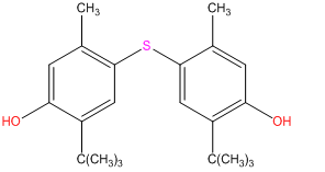 4,4' thiobis 2 tert butyl 5 methylphenol 