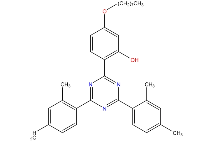 2-[4,6-Bis(2,4-dimethylphenyl)-1,3,5-triazin-2-yl]-5-(octyloxy) phenol