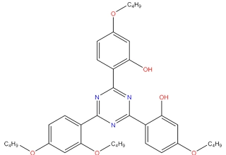 5-butoxy-2-[4-(4-butoxy-2-hydroxyphenyl)-6-(2,4-dibutoxyphenyl)-1,3,5-triazin-2-yl]phenol