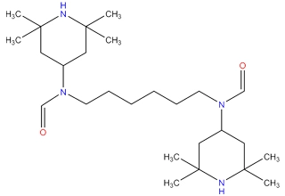 N,N’-bisformyl-N,N’-bis-(2,2,6,6-tetramethyl-4-piperidinyl)-hexamethylendiamine