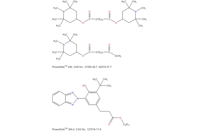 Blend of PowerStab 292 and PowerSorb 384-2