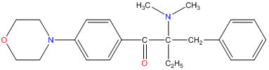 2 benzyl 2 dimethylamino 4’ morpholinobutyrophenone