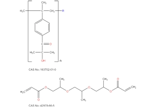 Oligomeric alpha hydroxy ketone (75% wt) and tripropylene glycol diacrylate (25% wt)