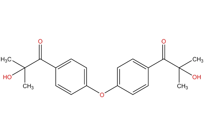 Difunctional alpha hydroxy ketone type I photoinitiator 2-Hydroxy-1-[4-[4-(2-hydroxy-2-methylpropionyl)phenoxy]phenyl]-2-methylpropanone