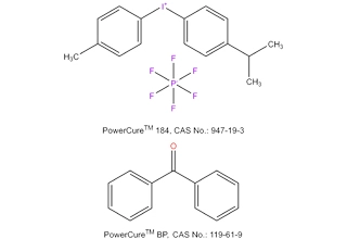 50% PowerCure 184 and 50% PowerCure BP