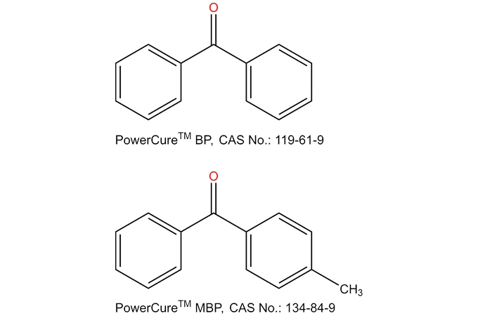 Liquid mixture of benzophenone (50%) and 4-methylbenzophenone (50%)