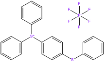 diphenyl 4 phenylthio phenylsufonium hexafluorophosphate bis 4 diphenylsulfonio phenyl sulfide bis hexafluorophosphate propylene carbonate