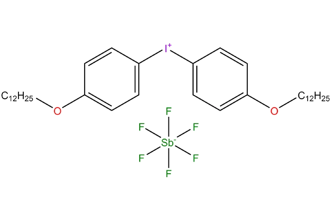 Bis(4-dodecylphenyl)iodonium hexaflurorantimonate