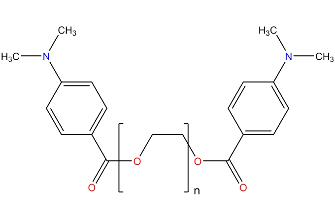 Poly(ethylene glycol) bis(p-dimethylaminobenzoate)