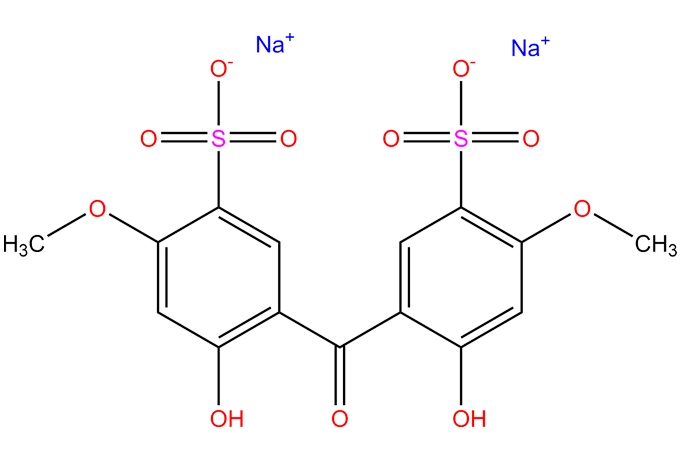 2,2’-Dihydroxy-4,4’-dimethoxybenzophenone-5,5’-bis(sodium sulfonate)
