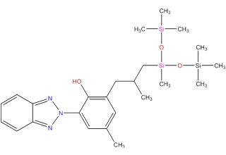 2-(benzotriazol-2-yl)-4-methyl-6-[2-methyl-3-[methyl-bis(trimethylsilyloxy)silyl]propyl]phenol