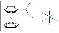 cyclopentadienyliron ii hexa fluoroantimonate