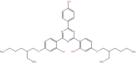 bis ethylhexyloxyphenol methoxyphenyl triazine 