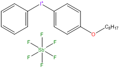 4 octyloxyphenyl phenyliodoniumhexafluoroantimonate