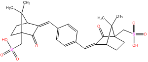 terephthalylidene dicamphor sulfonic acid