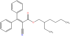 2 ethylhexyl 2 cyano 3,3 diphenyl 2 acrylate