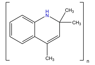 Poly(1,2-dihydro-2,2,4-trimethylquinoline)